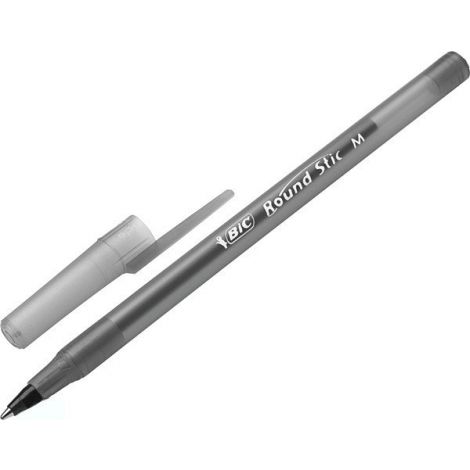 Długopis Bic Round Stic skuwka 1.0mm Czarny - 2